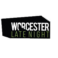 Latenight Worcester Sticker by UMass Dining