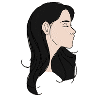 Girl Beauty Sticker by vant36.5