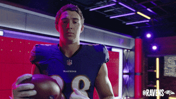 Football Flexing GIF by Baltimore Ravens
