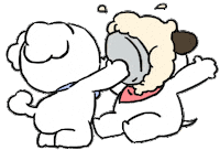 Dog いぬ Sticker by すこぶる動くウサギ