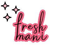 Manicure Mani Sticker by Kalli's Beauty Center