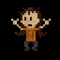 jackratt party dancing pixel metal GIF
