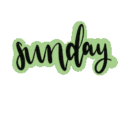 Sunday Today Sticker