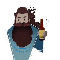 Pale Ale Beer Sticker by russell_beer