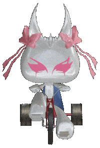 Pink Bike Sticker by Cassyette