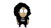 tired nadine velazquez Sticker by deladeso