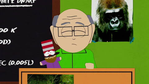 teacher poster GIF by South Park 