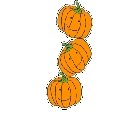 Artandflowersbyrebecca giphygifmaker halloween new post orange Sticker
