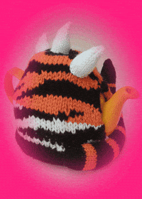 Tea Time Tiger GIF by TeaCosyFolk