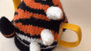 Tea Time Tiger GIF by TeaCosyFolk