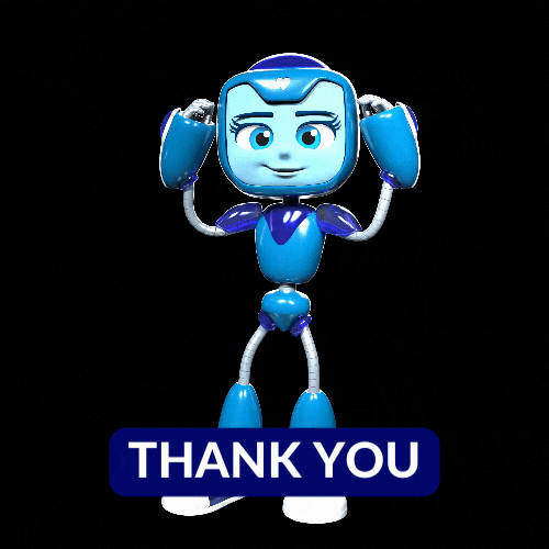 bluestudios giphyupload thank you bow gratitude GIF