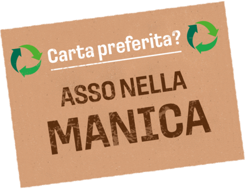 comieco giphyupload carta postit asso Sticker