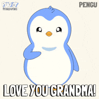 Penguin Grandma GIF by Pudgy Penguins