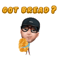 Bread Izzypollak Sticker by Genies