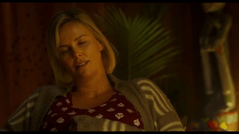 charlize theron stare GIF by Tully Movie