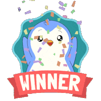 Winning Well Done Sticker by Pudgy Penguins