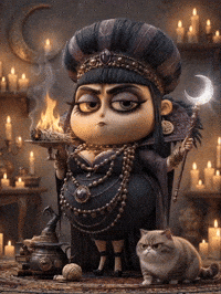 Night Cute Cat GIF
