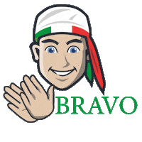 Nello Sticker by scuolapizzaioli