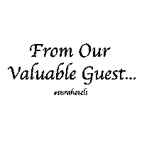 Guest Sticker by Sura Hotels