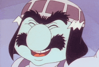 rainbow brite smile GIF