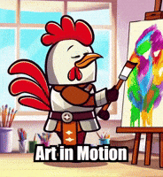 Art Painting GIF by Zorooster