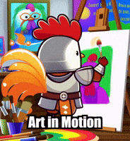 Art Painting GIF by Zorooster