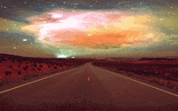 stars storm GIF