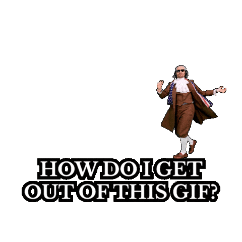 Get Out Of Here Breaking The Fourth Wall Sticker