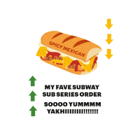 Old School Series Sticker by Subway UAE