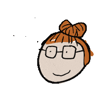Happy Girl Sticker