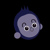 PeaceGen_Indonesia fun sticker animal peace GIF