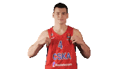 Basketball Nba Sticker by CSKA Moscow