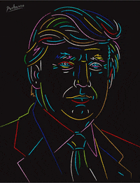 dark prince trump GIF by PEEKASSO
