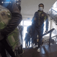 Good Morning Hello GIF by Lord's Cricket Ground