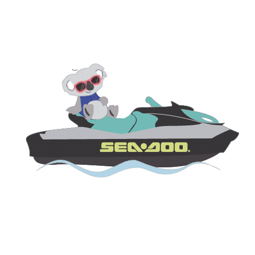 BRP-Brasil praia jetski jet ski seadoo Sticker