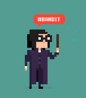 bandits pixel pixel art witch 8-bit GIF