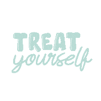 Treats Treat Yourself Sticker by ThreeTreasures