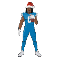 Merry Christmas Football Sticker by Panini America