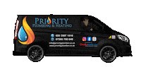 priorityplumber priorityplumber priorityplumbing priorityvan Sticker