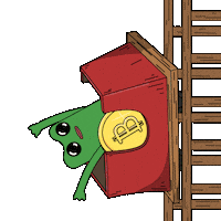 Bag Secured Lucky Day Sticker by fwogs
