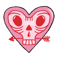 I Love You Heart Animation Sticker
