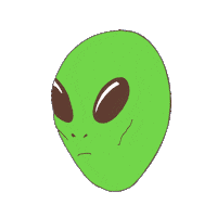 RIPNDIP_CAT alien head skate skaters Sticker