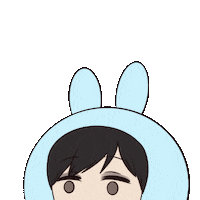 Itsadoree bunny cute bunny toku itsadoree Sticker