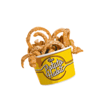 Potato Fries Sticker by ThePotatoHabit_BN