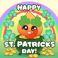 St Patricks Day Clover GIF by Playember