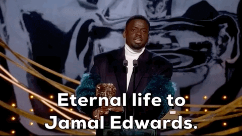 Daniel Kaluuya GIF by BAFTA