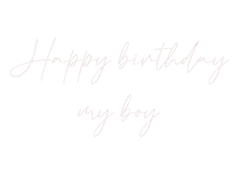 Happy Birthday Boy Sticker