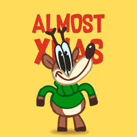 gabymoruza xmas deer rudolf GIF