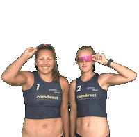 Girls Sunglasses Sticker by German Volleyball Federation