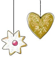 Heart Christmas Sticker by krima&isa
